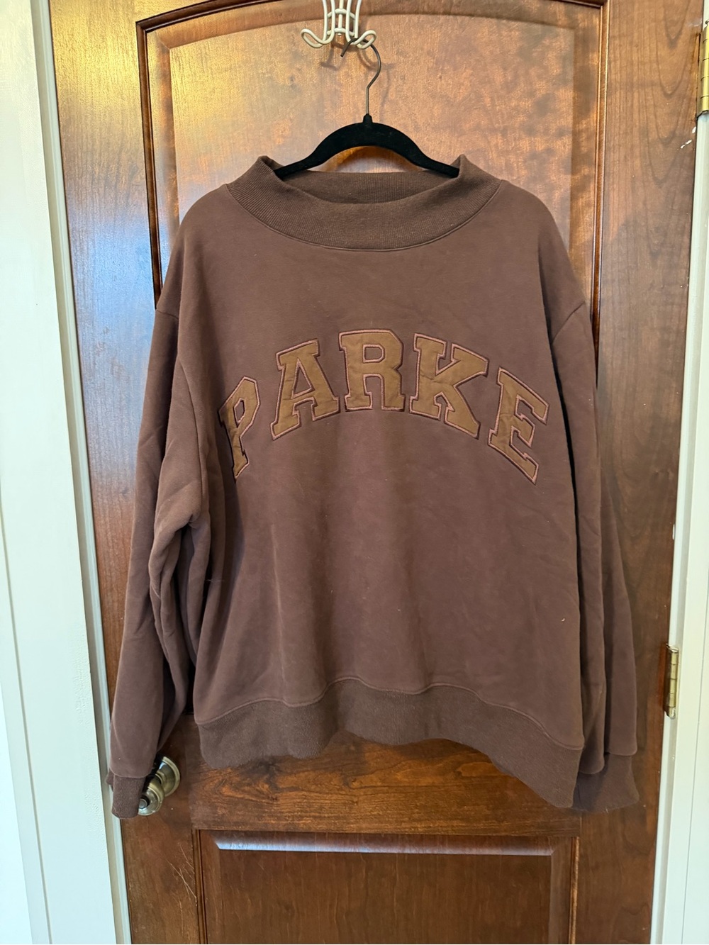 PARKE Mockneck in Brown